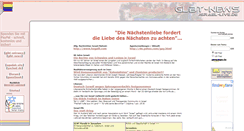 Desktop Screenshot of glbt-news.israel-live.de